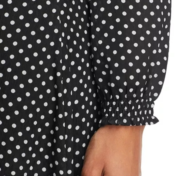 Koko + Mason Women's V-Neck MIDI Dress | Elegant & Comfortable Day-to-Night - Picture 3 of 9